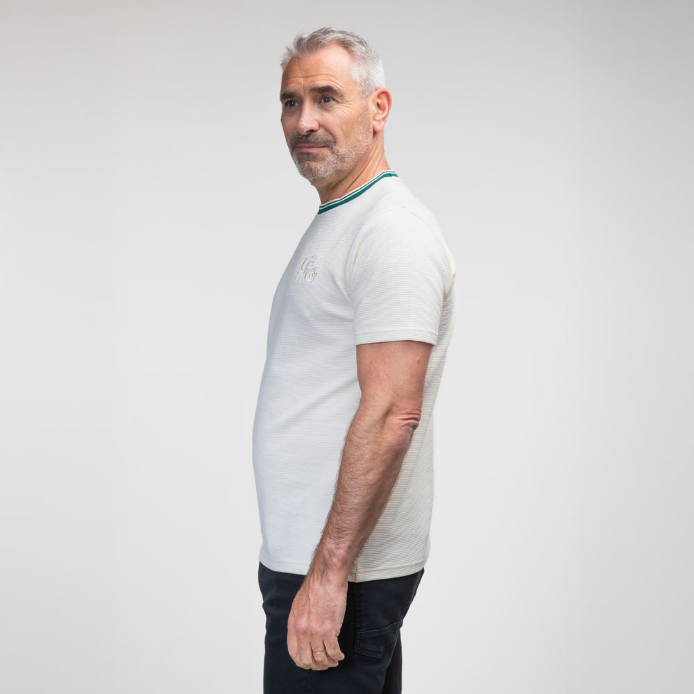 Celtic CFCoy Cream Ripple T-Shirt