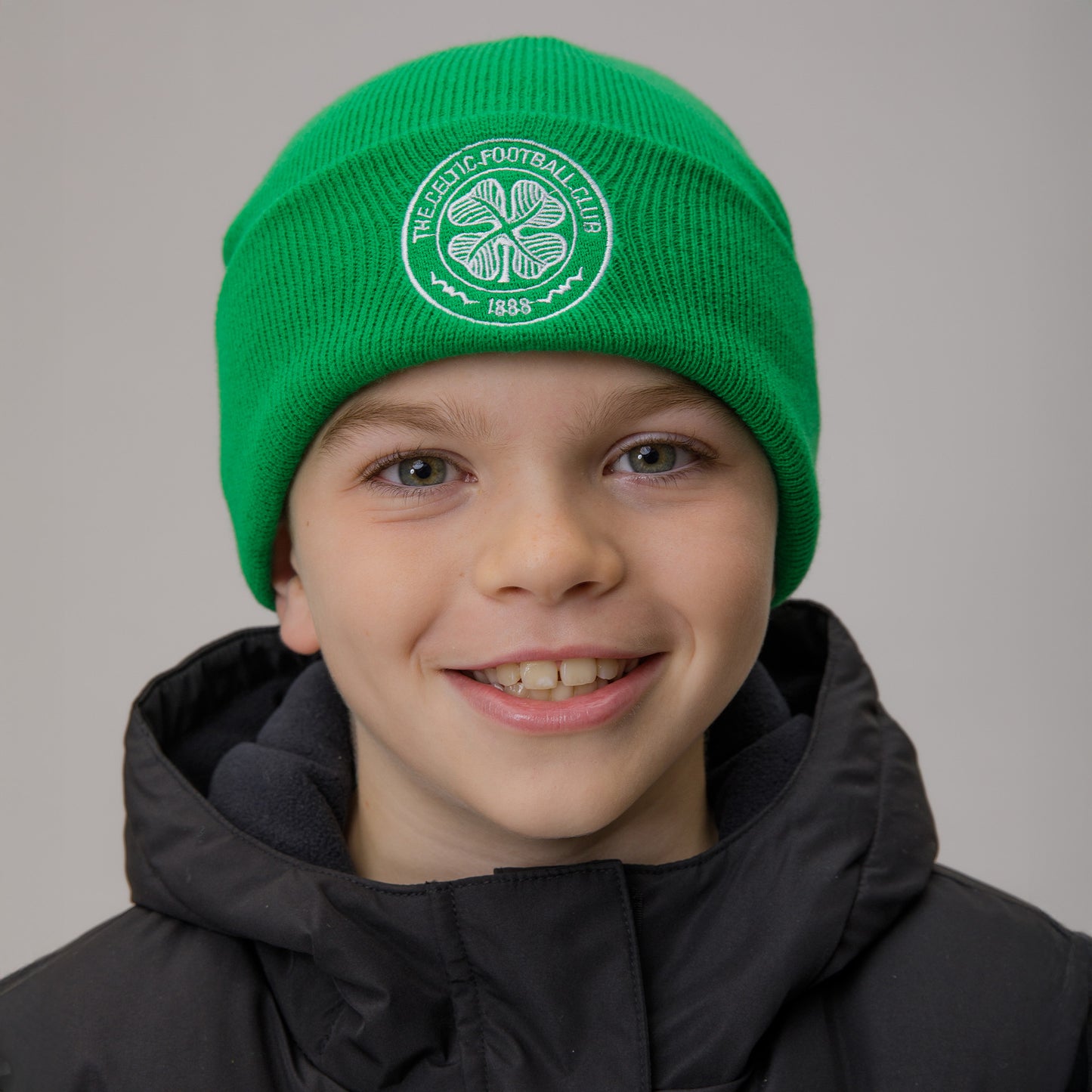 Celtic Junior Green Beanie