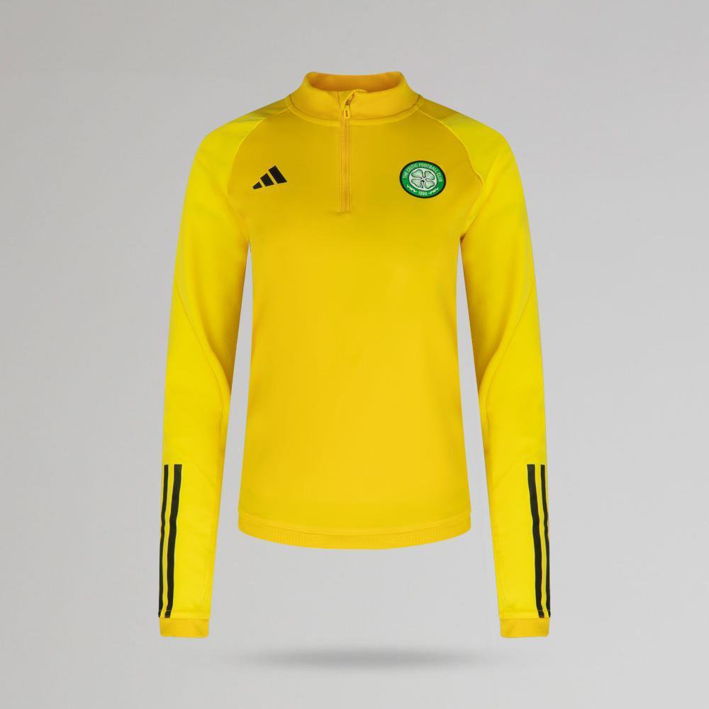 adidas Celtic 2023/24 Womens Yellow Training Top