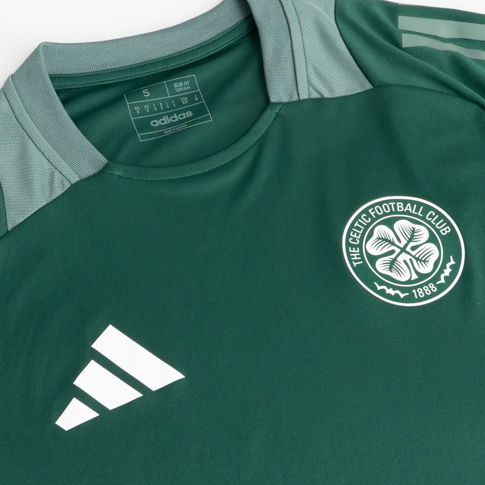 adidas Celtic 2024/25 Junior Green Training Jersey