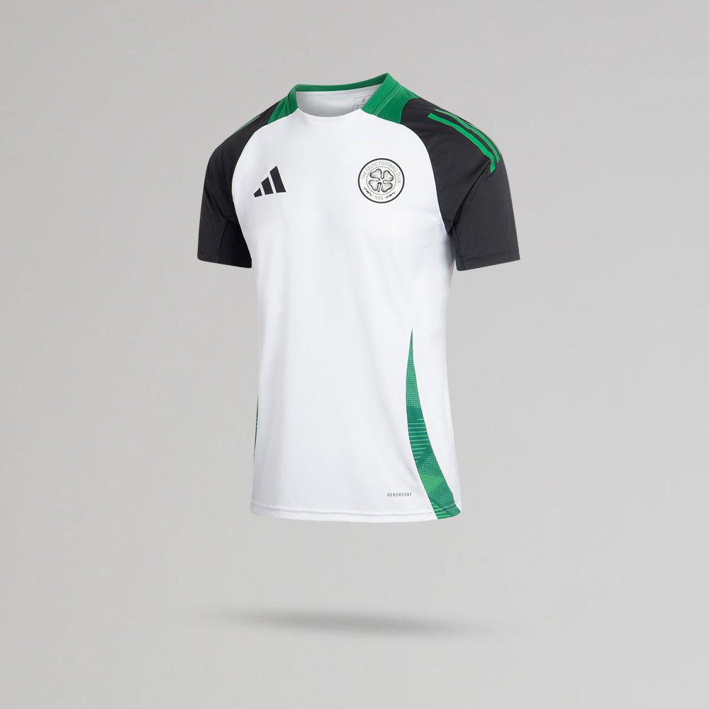 adidas Celtic 2024/25 Junior White Training Jersey