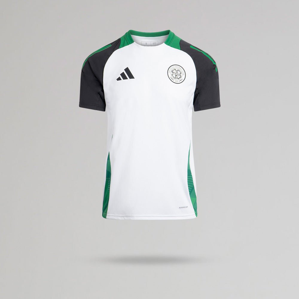 adidas Celtic 2024/25 Junior White Training Jersey