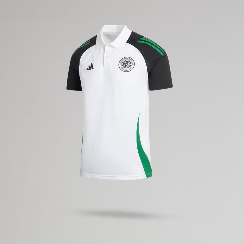 adidas Celtic 2024/25 Junior White Training Polo