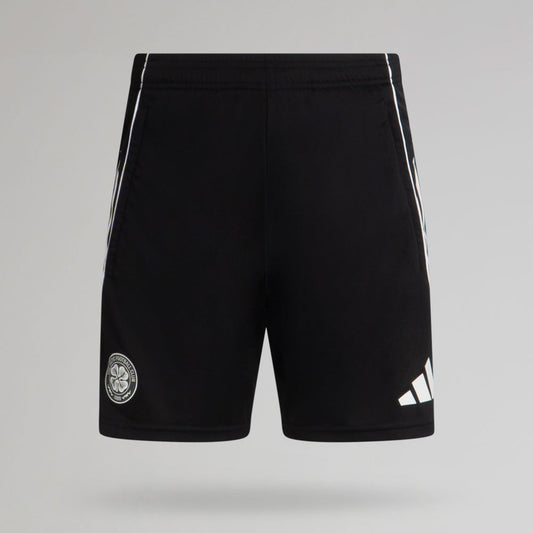 adidas Celtic 2025/26 Black and Grey Training Shorts