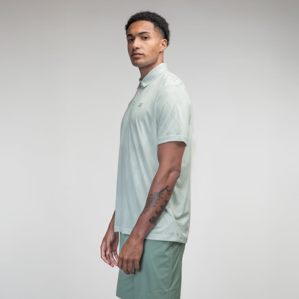 adidas Celtic Micro Texture Polo Shirt