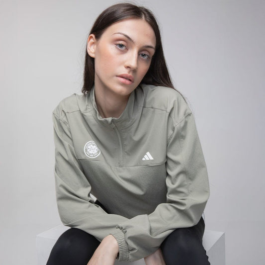 adidas Celtic Women's Training 1/4 Zip Jacket