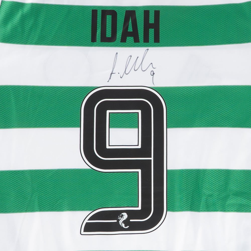 Celtic 2024/25 Adam Idah Signed Home Jersey