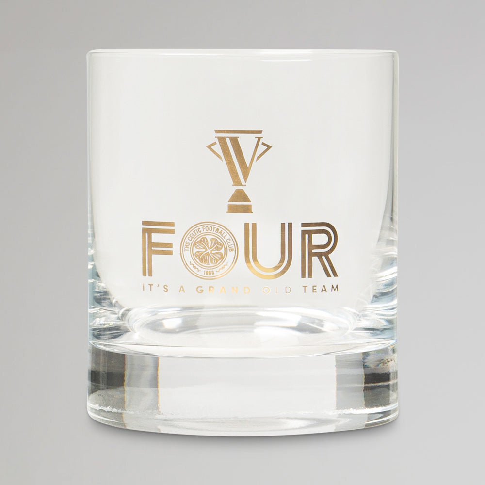 Celtic 2024/25 Champions Set of 2 Whisky Glasses