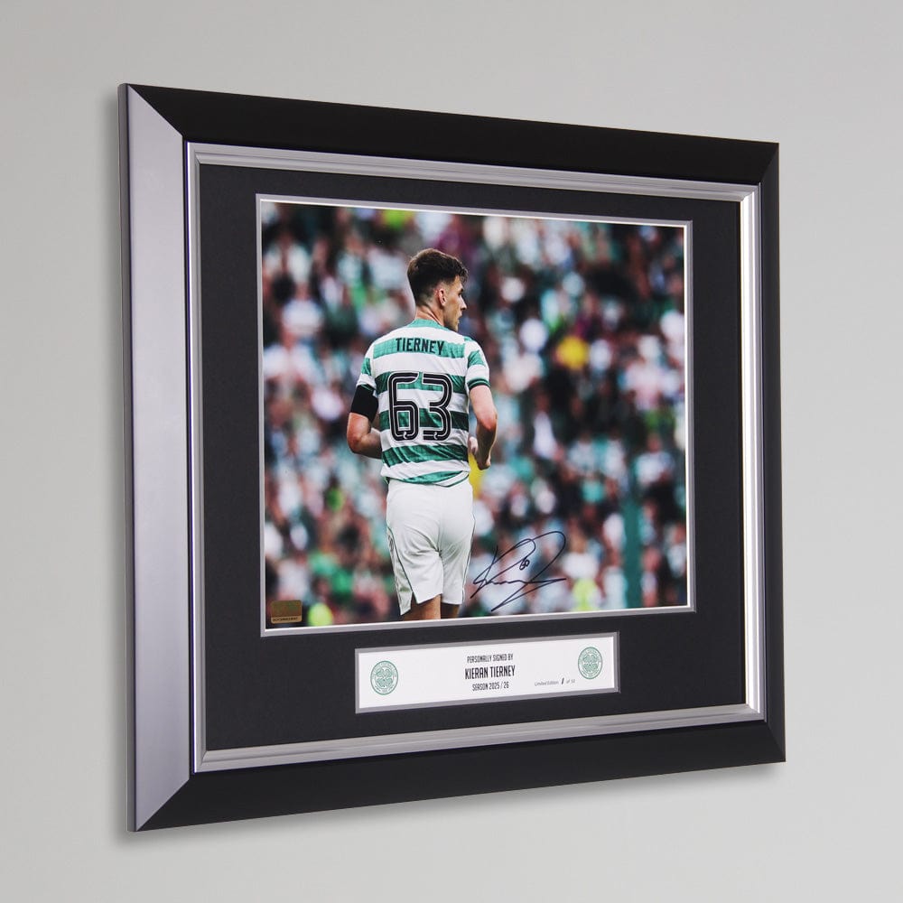 Celtic 2025/26 Kieran Tierney Signed Print