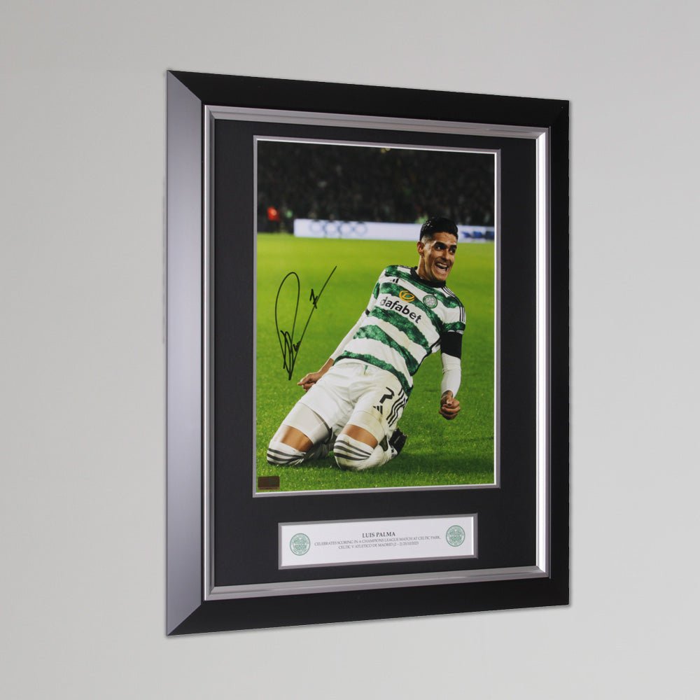 Celtic 23/24 Palma v Atletico Madrid  Signed Print
