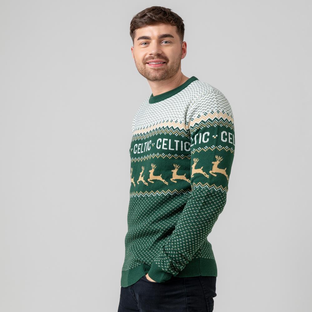 Celtic Adult Patterned Christmas Jumper
