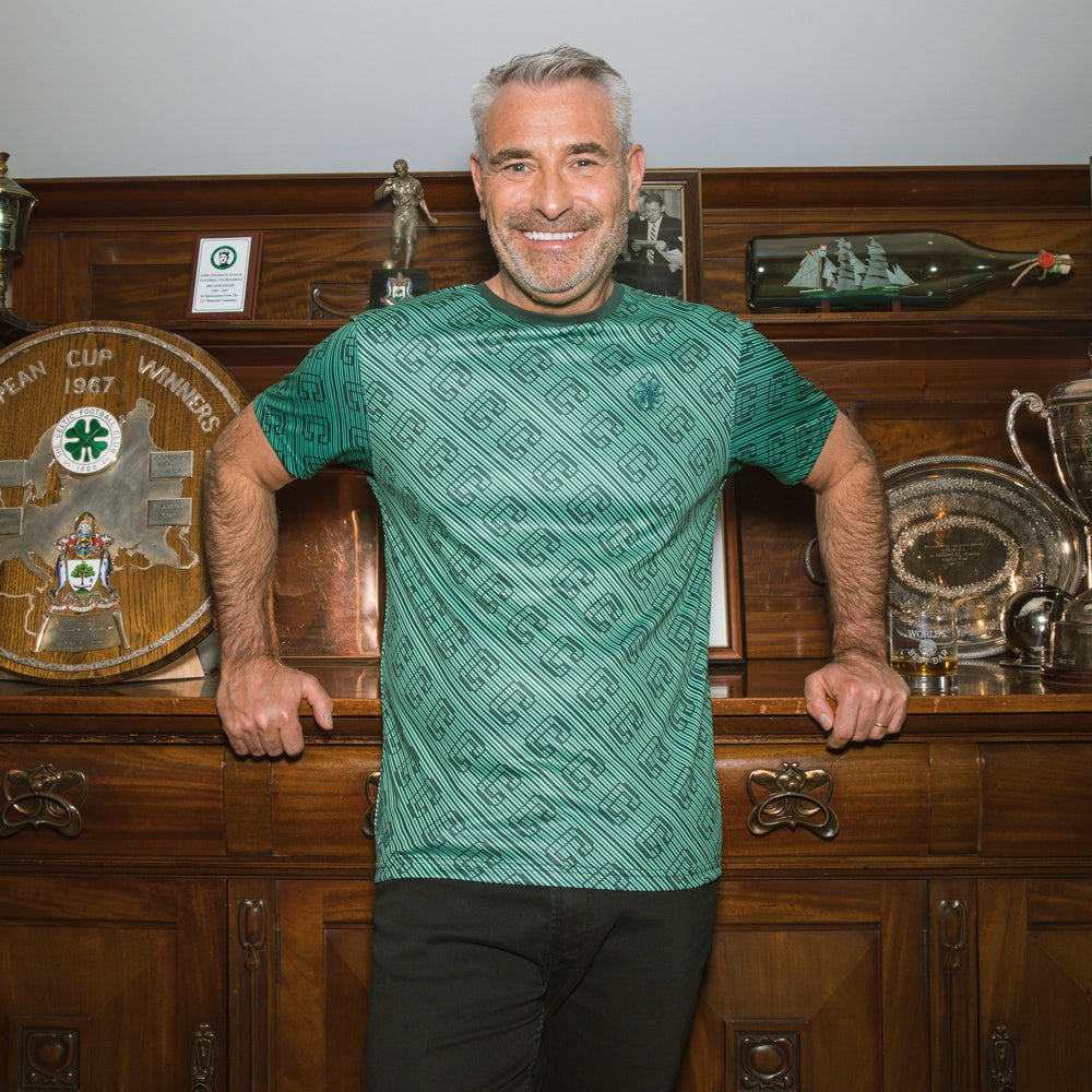 Celtic Clover Green Print T-Shirt