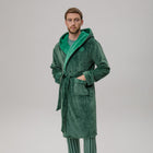 Celtic Crest Men's Green Robe