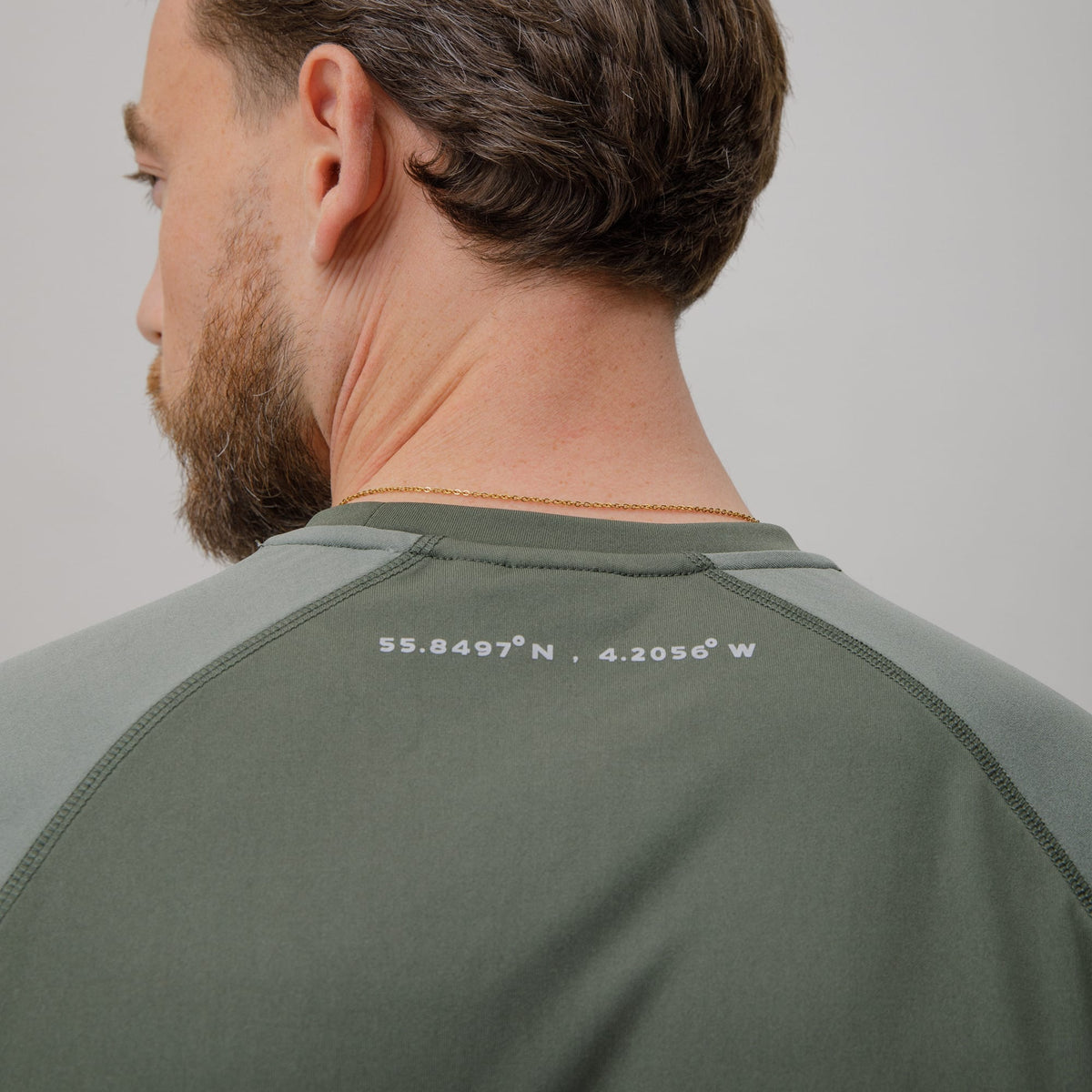 Celtic Crest Men's Sage Panel T-shirt