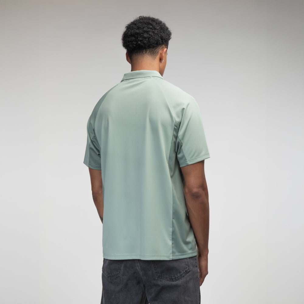Celtic Crest Panel Poly Polo Shirt