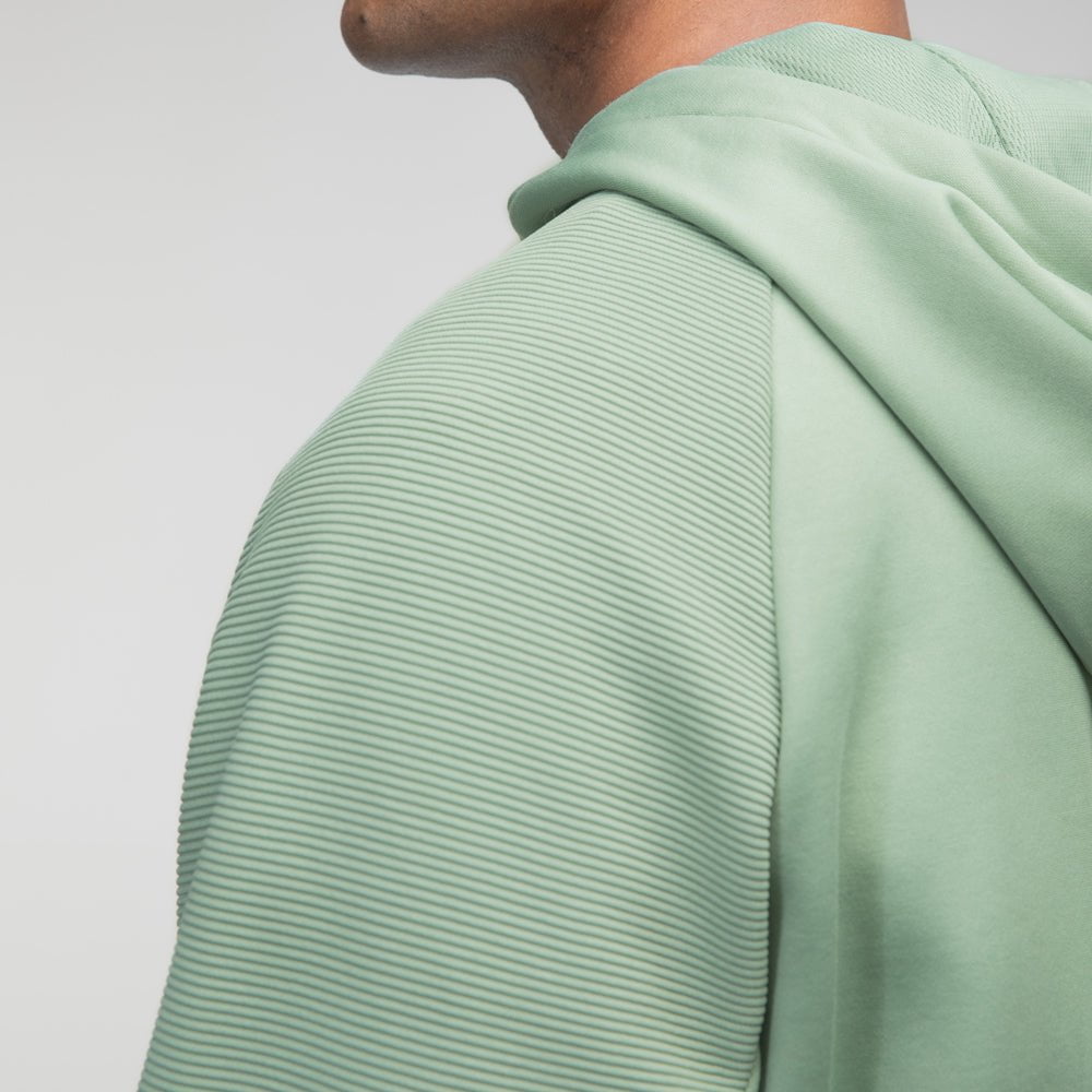 Celtic Crest Ripple Panel Hoodie