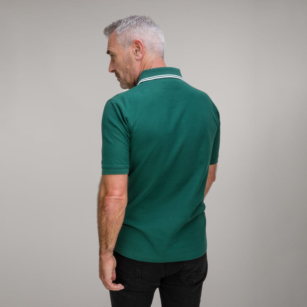 Celtic Essentials Dark Green Polo Shirt