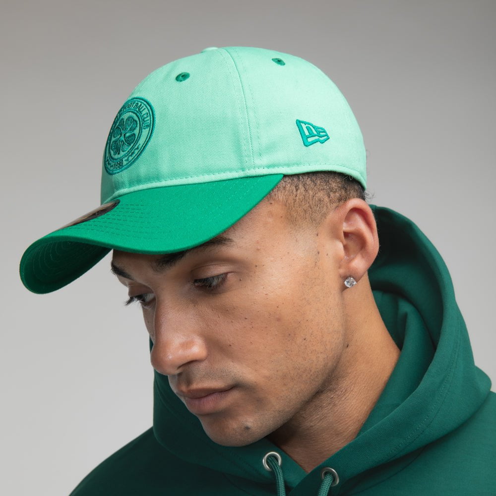 Celtic Green Contrast Visor New Era Cap