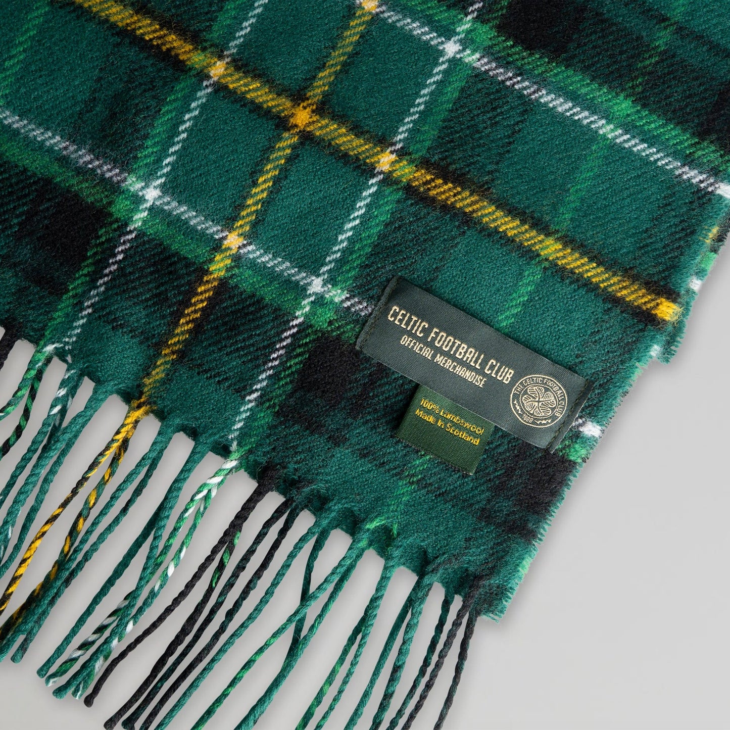 Celtic Green Tartan Scarf