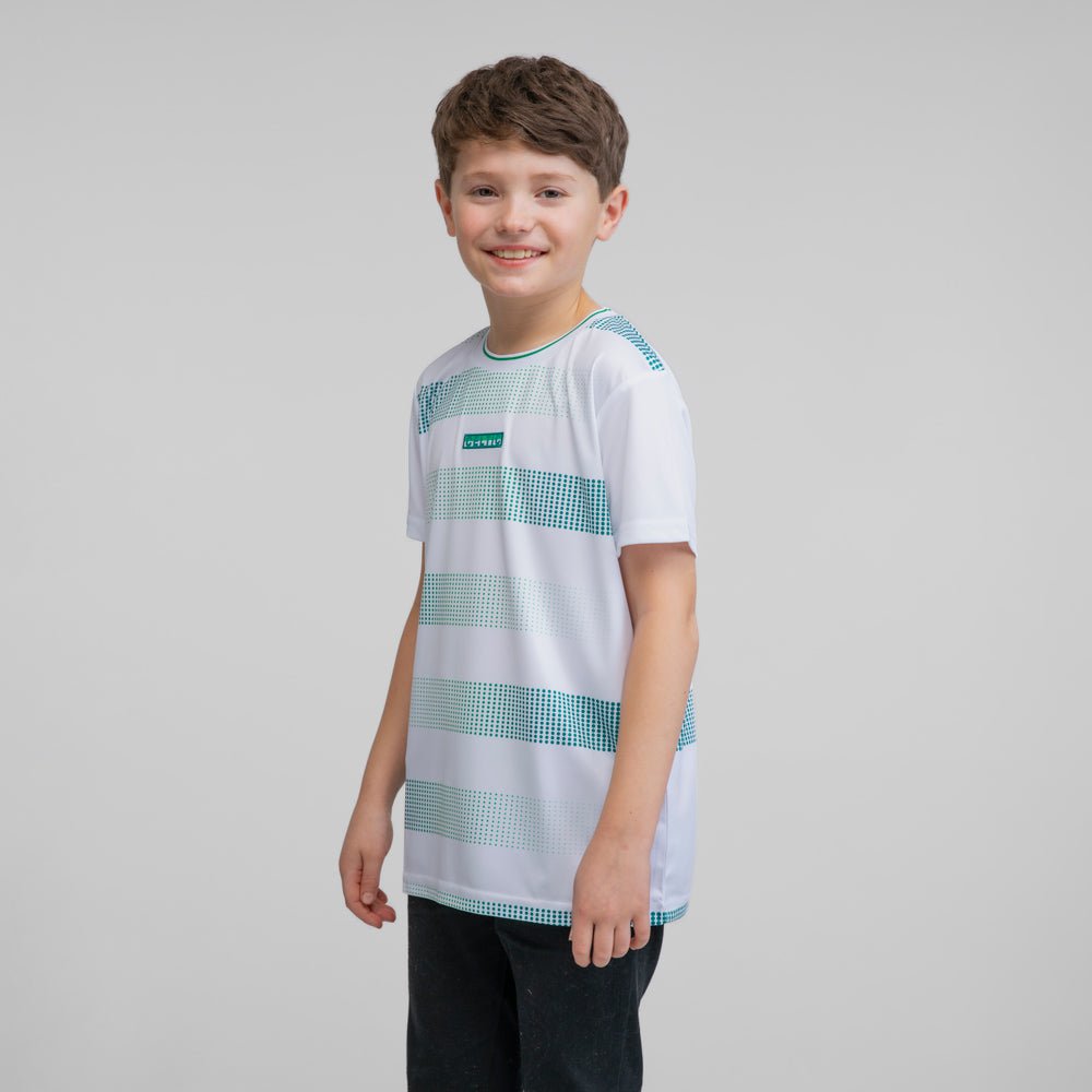 Celtic Junior Dot Pattern Hoops T-Shirt