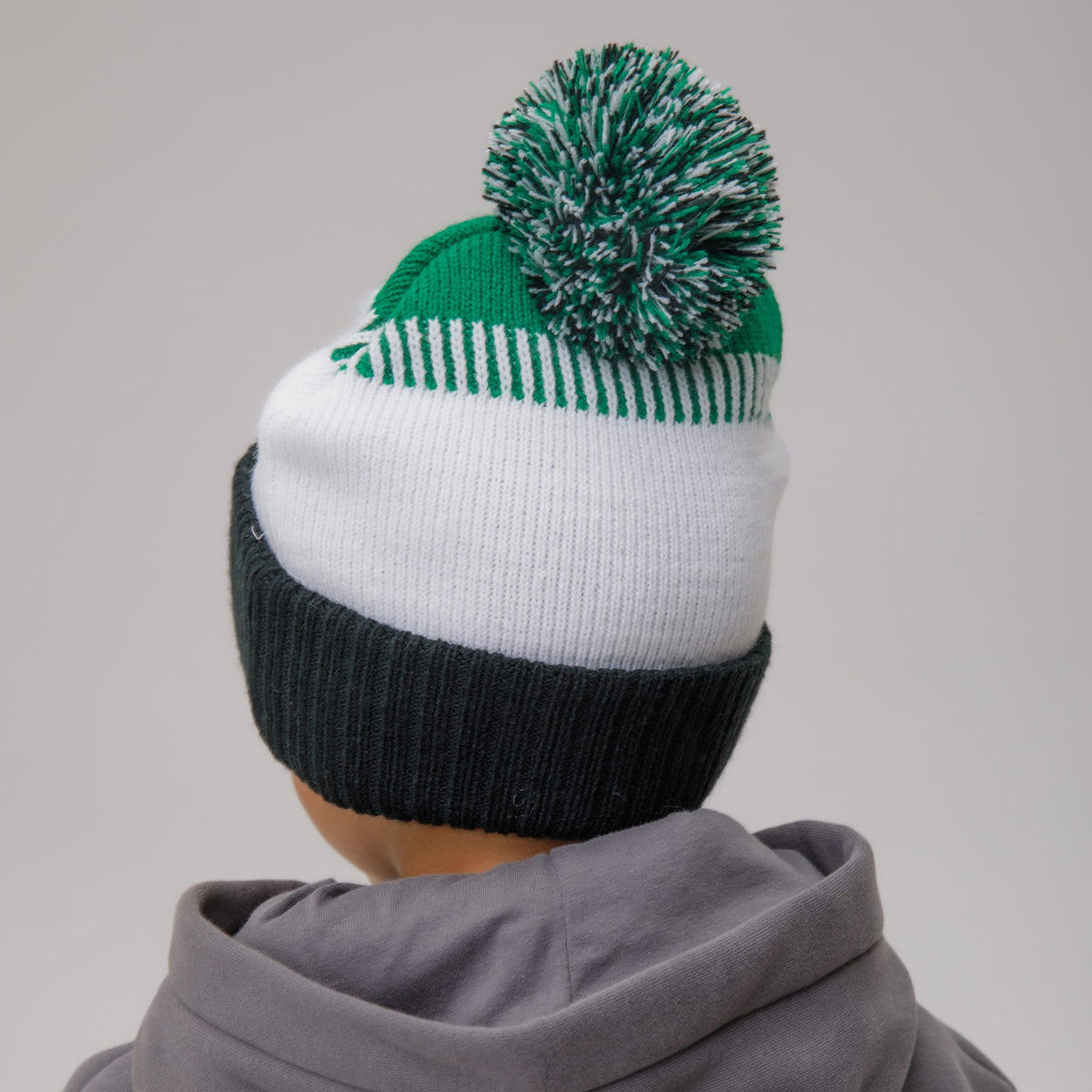Celtic Junior Snowman Pom Beanie