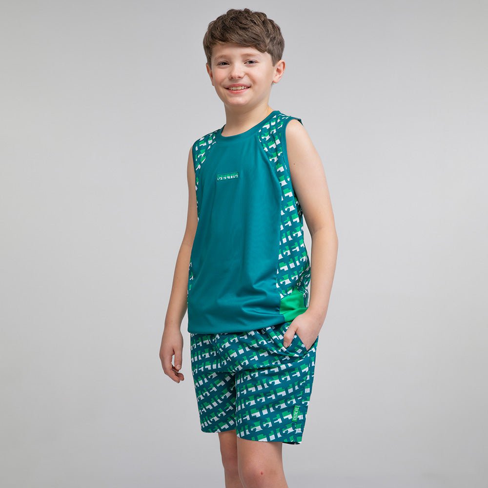 Celtic Junior Text Pattern Vest