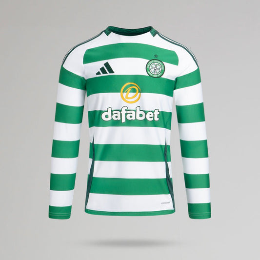 Celtic Men's 2024/25 Home Shirt with Long Sleeves