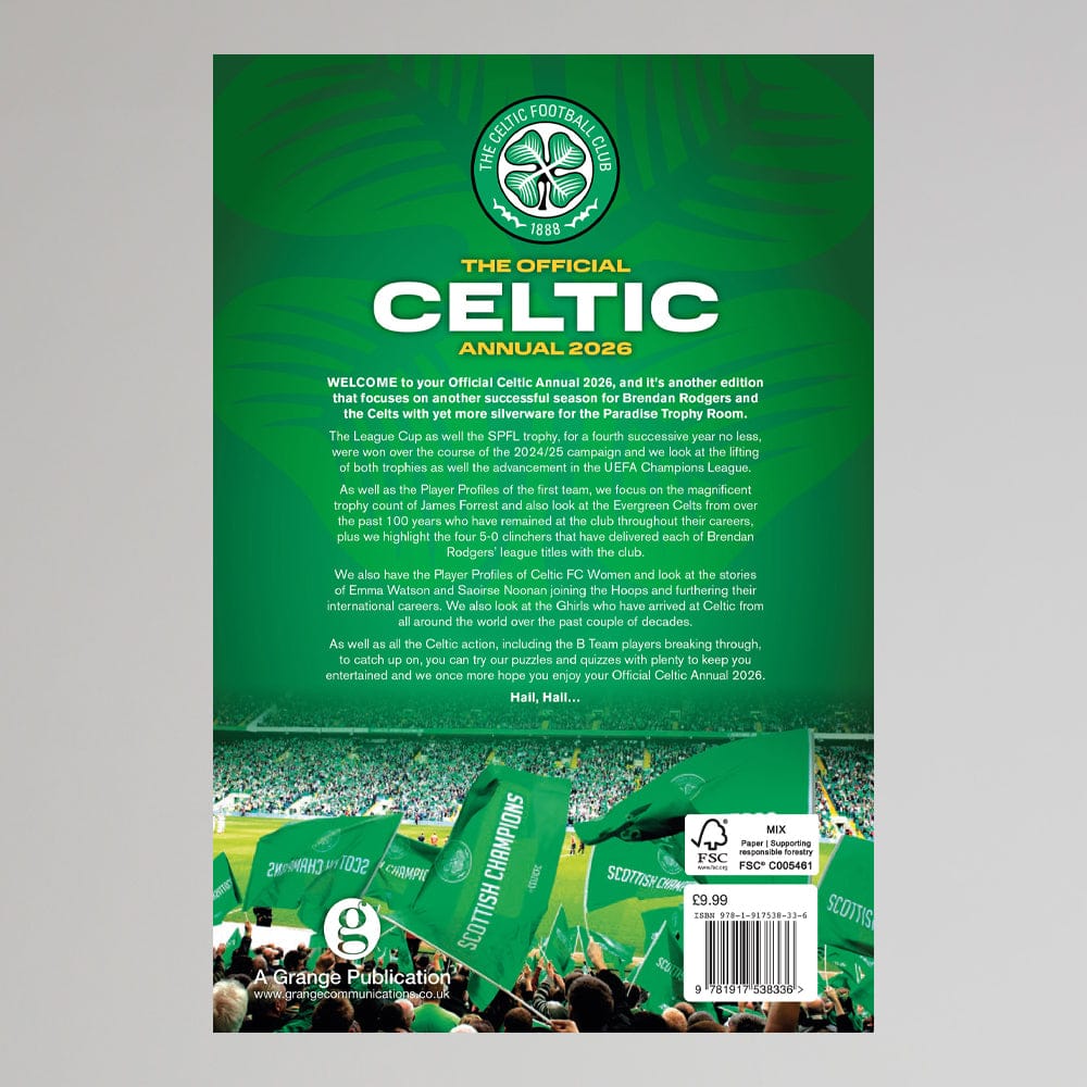 Celtic Official 2026 Annual