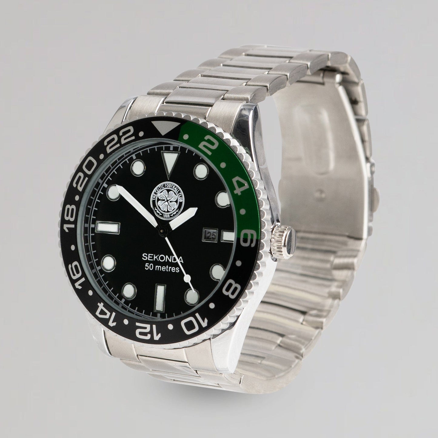 Celtic Silver Bracelet Watch