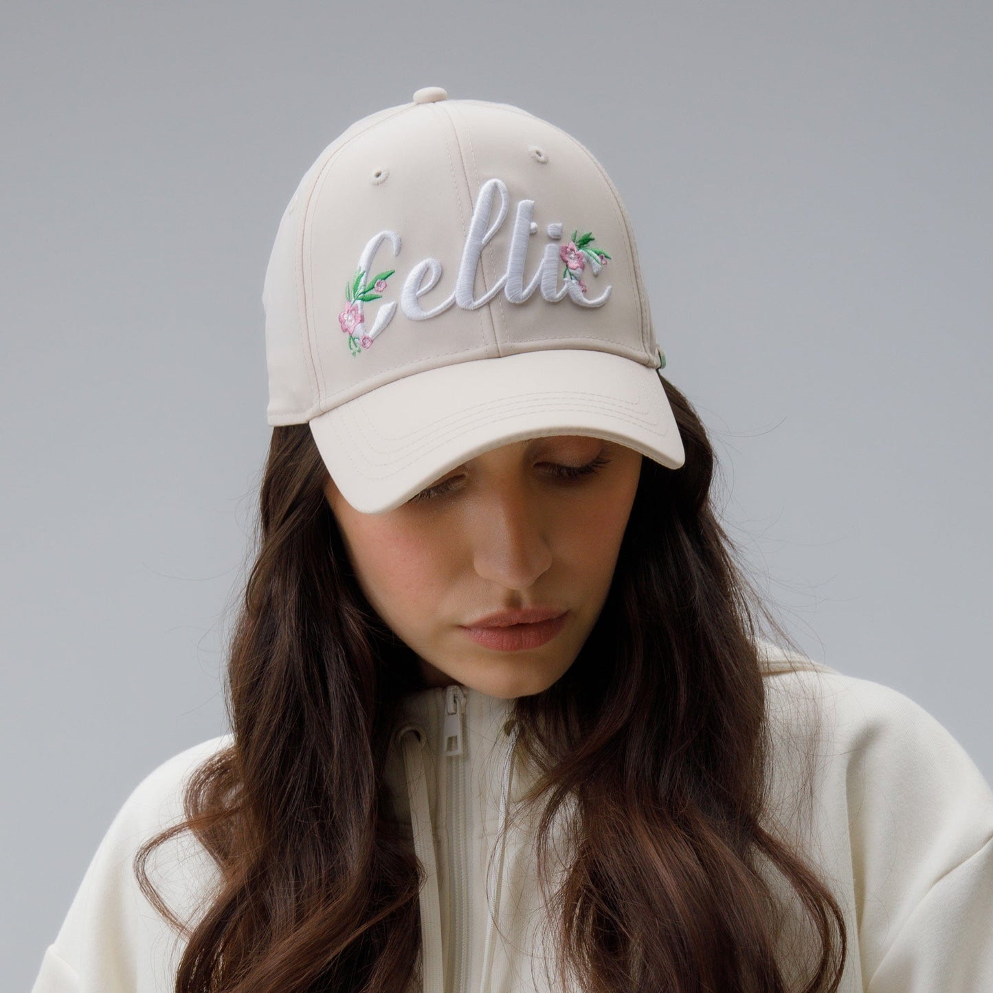 Celtic Women's Floral Embroidered Cap