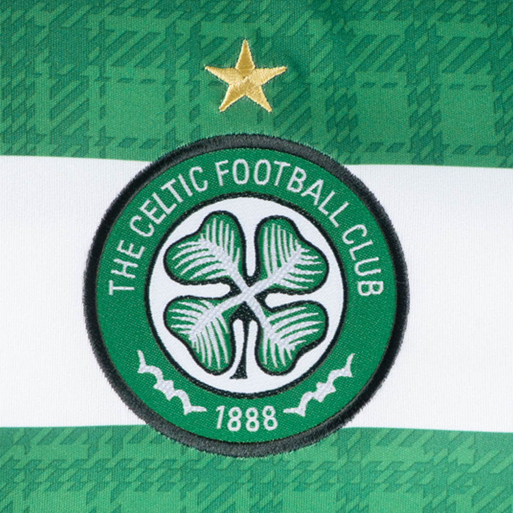 Celtic Men's 2025/26 Home Shirt with Long Sleeves
