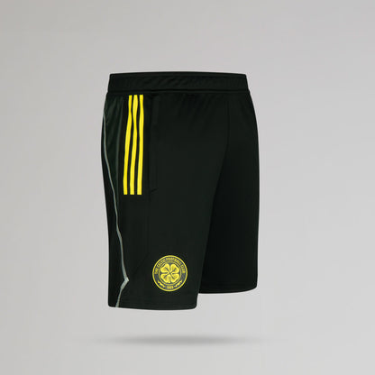 adidas Celtic 2023/24 Junior Schwarze Trainingsshorts