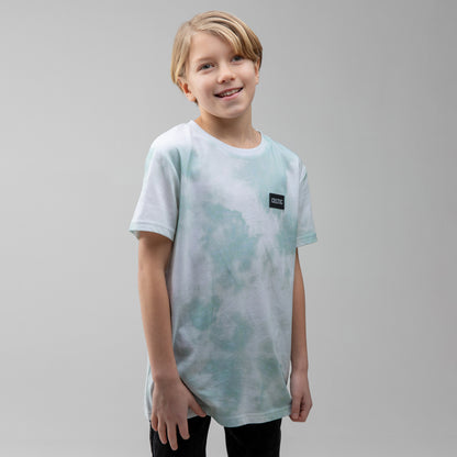 Celtic Junior – Grünes Batik-T-Shirt