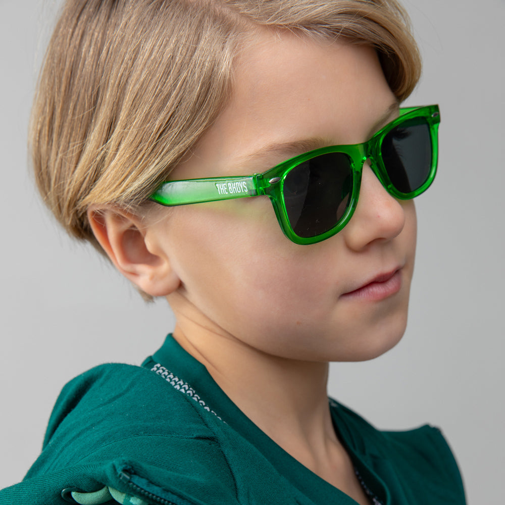 Keltische grüne Junior-Sonnenbrille