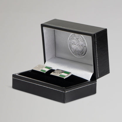 Celtic Crest And Hoops Cufflinks