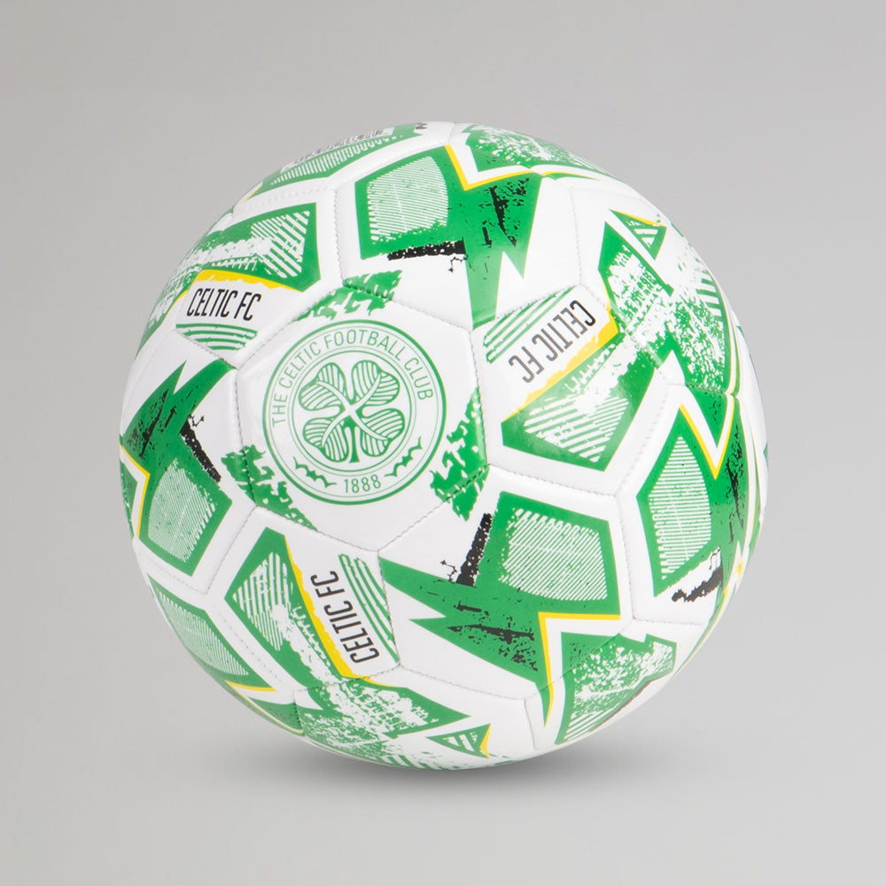 Celtic Weißer Fußball, Größe 4