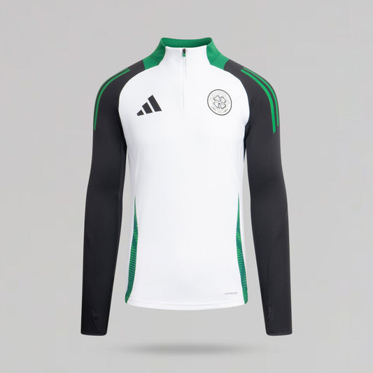 adidas Celtic 2024/25 Weißes Trainingsoberteil