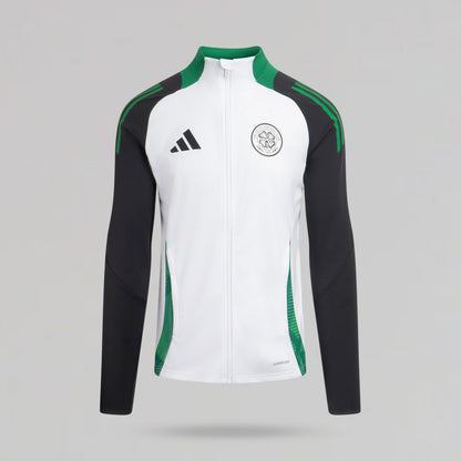 adidas Celtic 2024/25 White Track Jacket