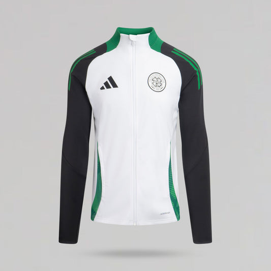 adidas Celtic 2024/25 Weiße Trainingsjacke