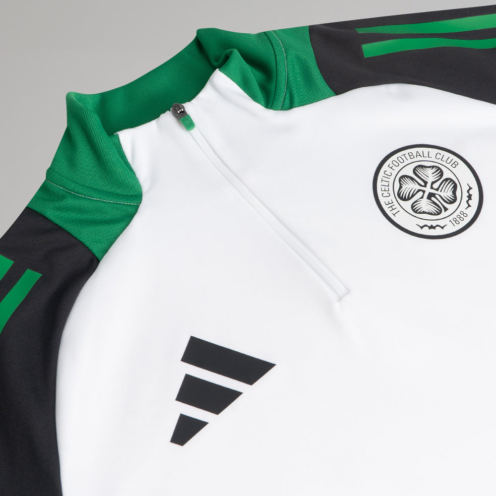 adidas Celtic 2024/25 White Track Jacket