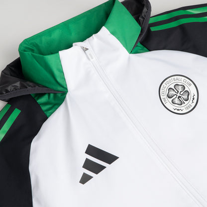 adidas Celtic 2024/25 Weiße Allwetterjacke