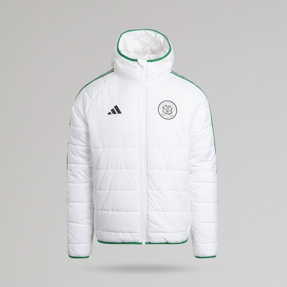 adidas Celtic 2024/25 Weiße Winterjacke