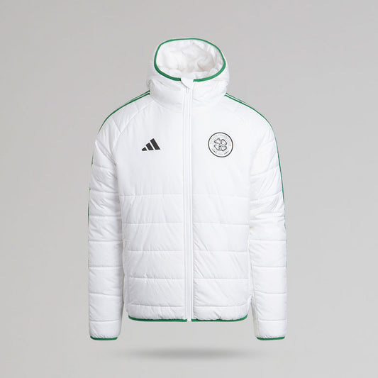 adidas Celtic 2024/25 White Winter Jacket