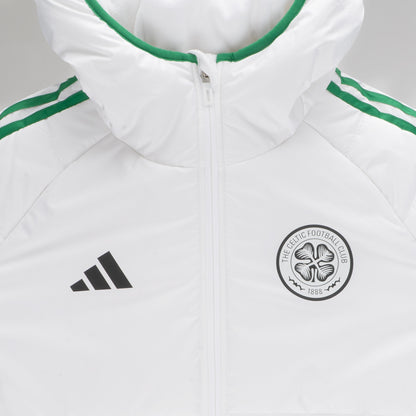 adidas Celtic 2024/25 Weiße Winterjacke