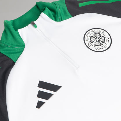 adidas Celtic 2024/25 Junior Weißes Trainingsoberteil