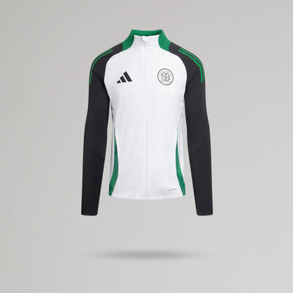 adidas Celtic 2024/25 Junior Weiße Trainingsjacke