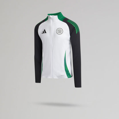 adidas Celtic 2024/25 Junior Weiße Trainingsjacke