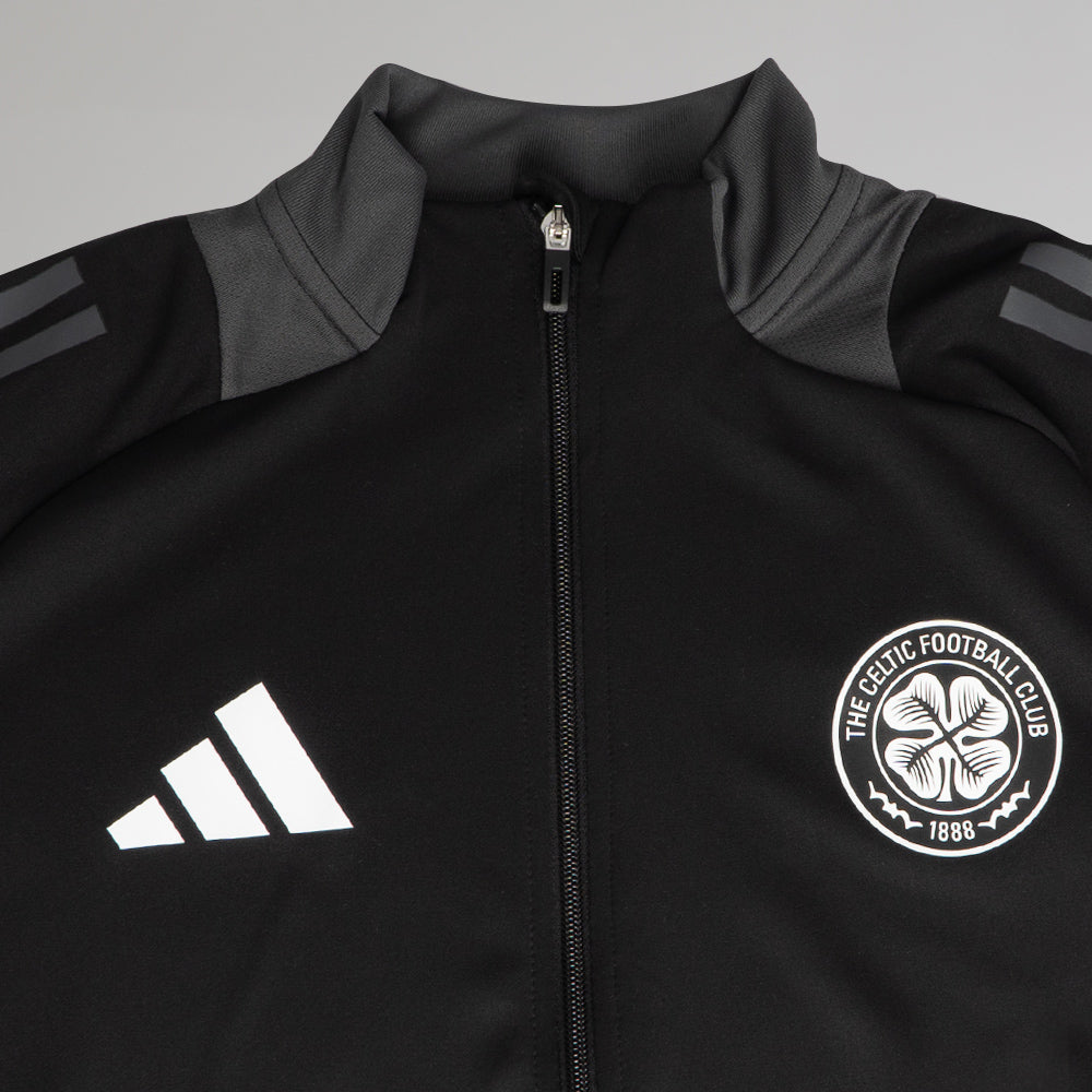 adidas Celtic 2024/25 Schwarze Trainingsjacke