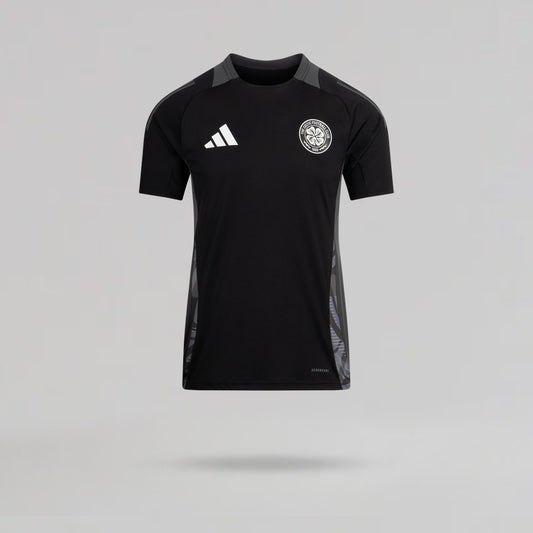 adidas Celtic 2024/25 Junior Schwarzes Trainingstrikot