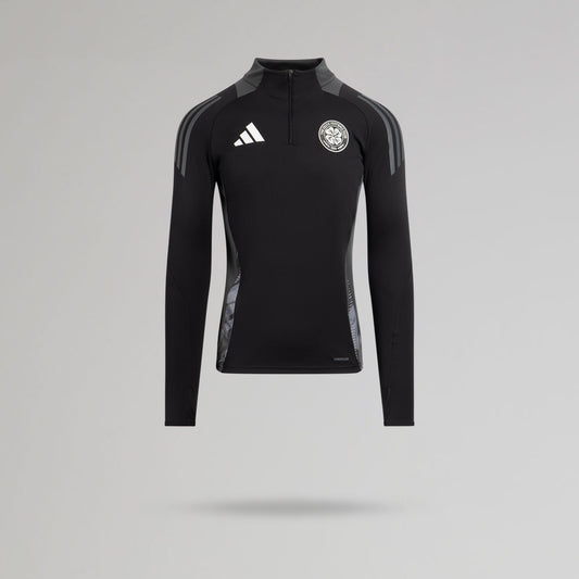 adidas Celtic 2024/25 Junior-Trainingsoberteil in Schwarz